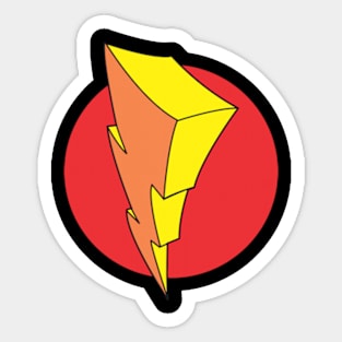 power ranger lighting Sticker